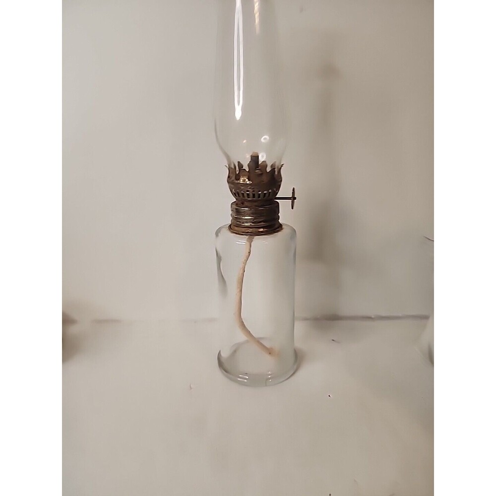 Lamplight Farms-Mini Mini Oil/Hurricane Lamp Princess House Vintage Austria